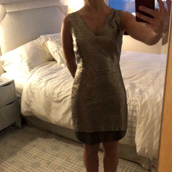 Sachin & Babi Allure Metallic cocktail dress - Picture 6 of 9